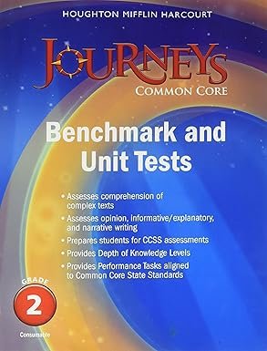 journeys benchmark and unit tests grade 2