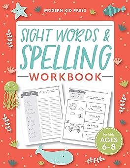 sight words and spelling workbook