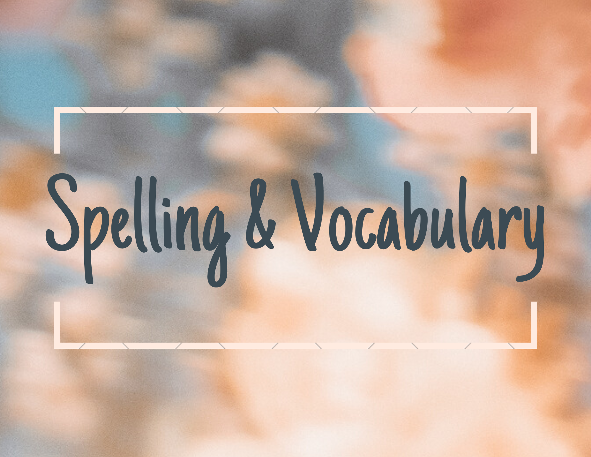 Free Spelling and Vocabulary Workbooks Grades 1 – 12
