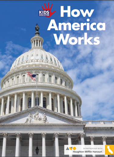 civics worksheets: How America works reader