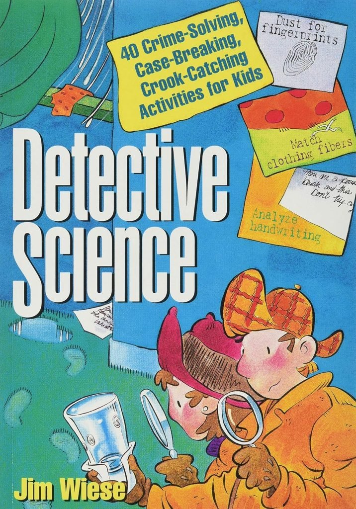 Detective science experiment book