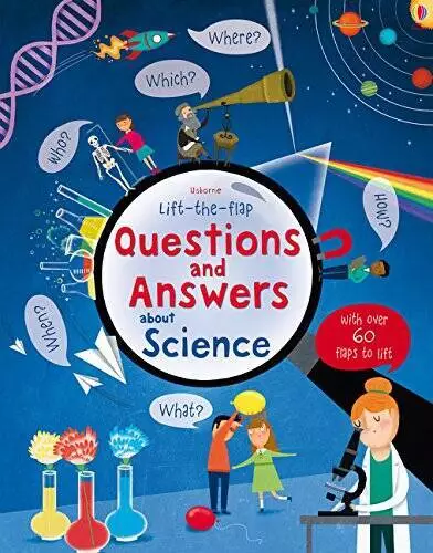 Usborne Lift the flap questions and answers about science book