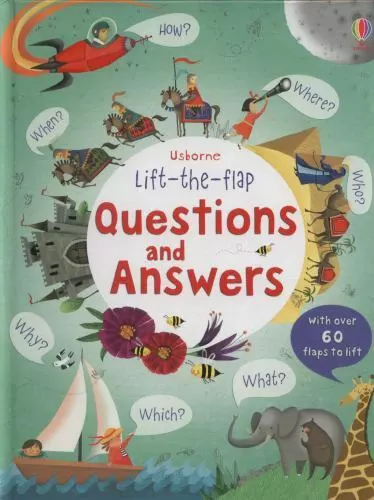Usborne lift the flap questions and answers book