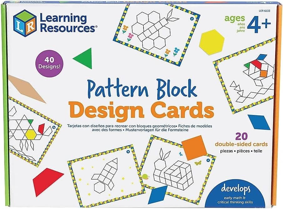 pattern block design cards