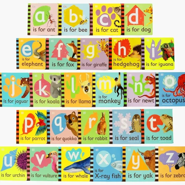 DK animal alphabet books