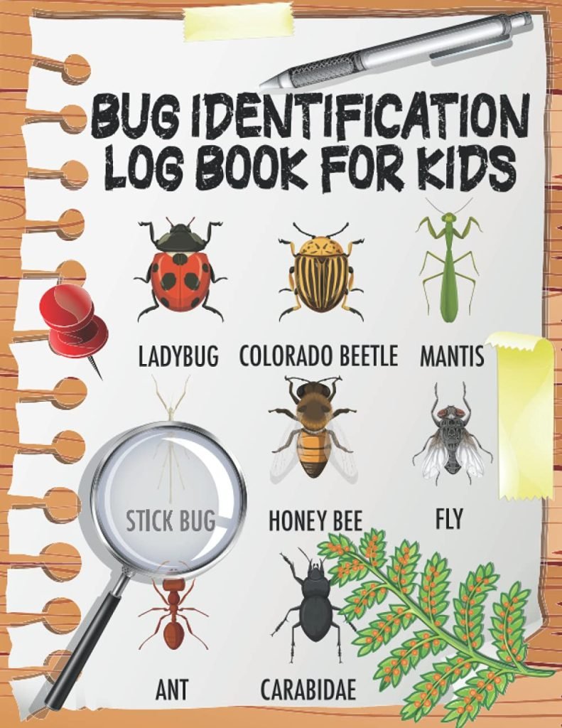 Bug ID log book for kids