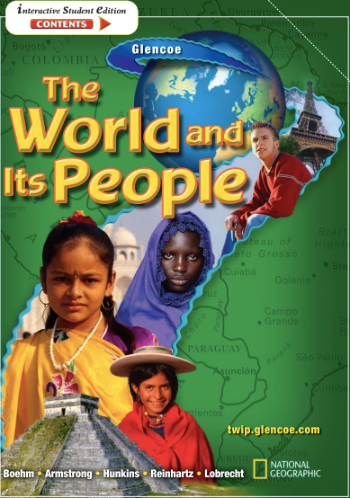 the world and its people glencoe geography textbook
