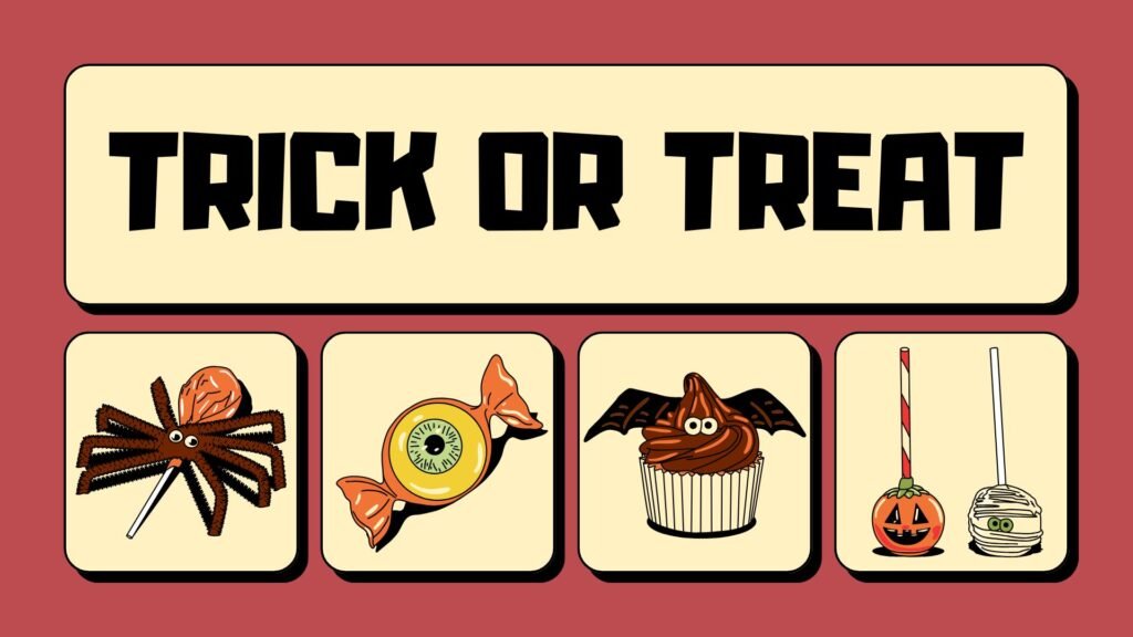 halloween candy; trick or treat