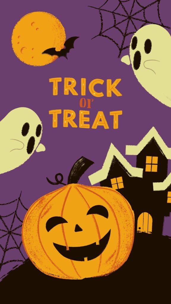 halloween trick or treat jack o lantern