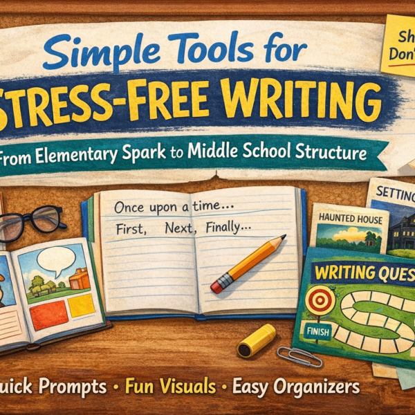 Easy Writing Activities for Kids: Free Prompts & Tools