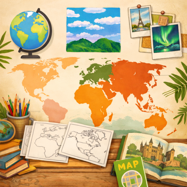 Easy, Flexible Geography Framework (Free Maps & Resources)