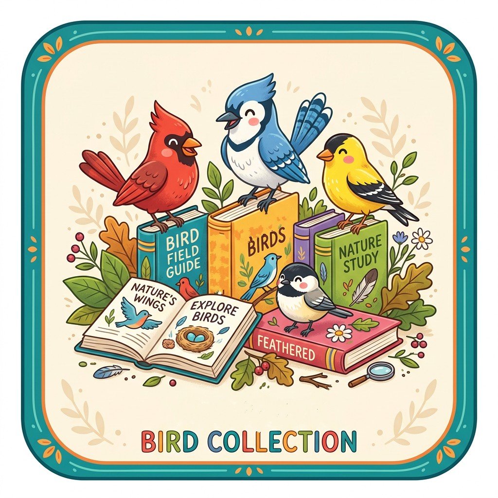 bird book collection