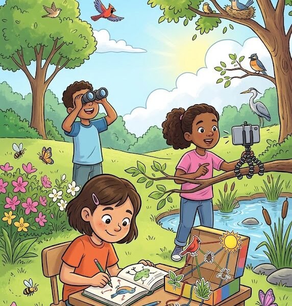 Backyard Bird Study To Build Critical Thinking