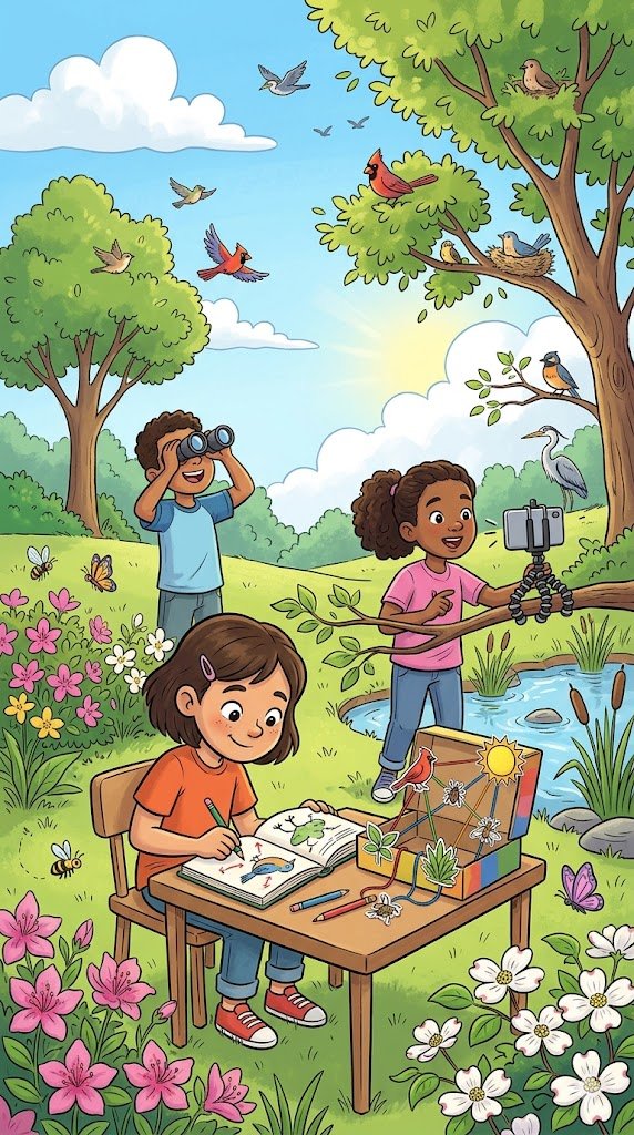 Backyard Bird Study To Build Critical Thinking