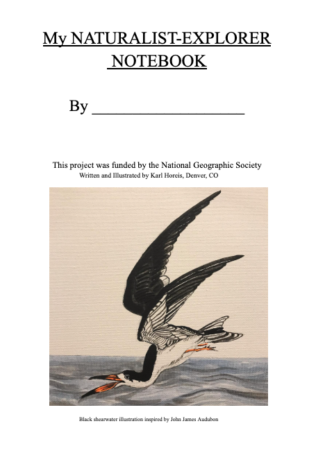 NatGeo naturalist explorer notebook