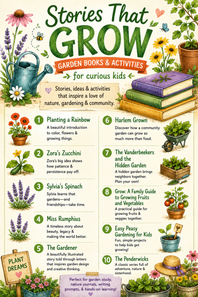 garden books for kids