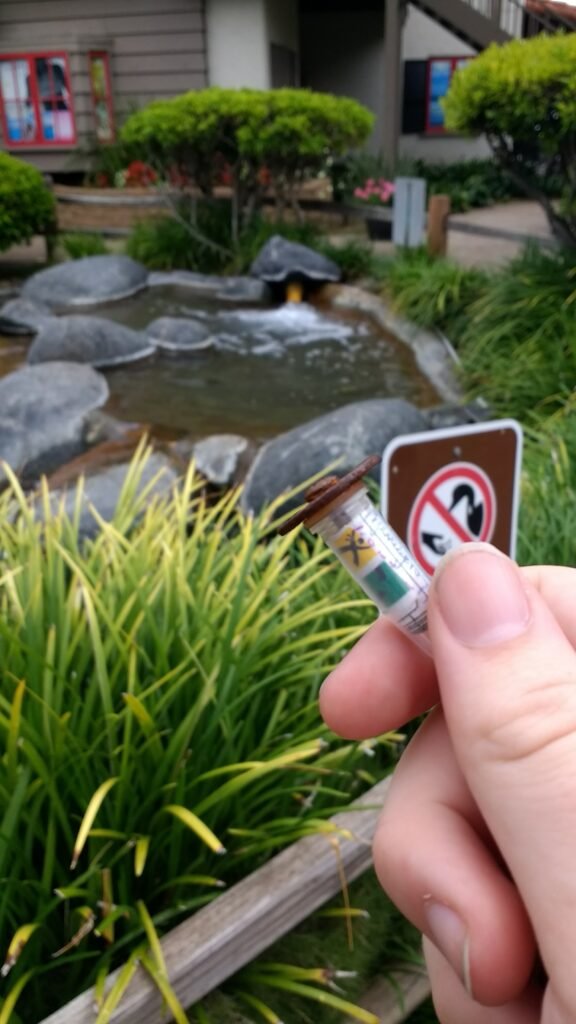geocache, microcache