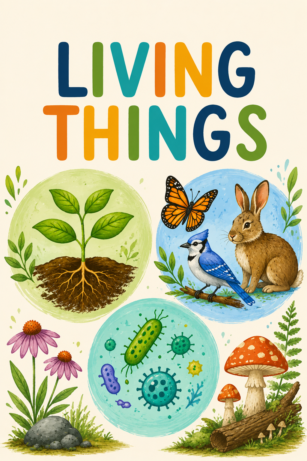 Living Things Books for Kids: A Science Reading Guide