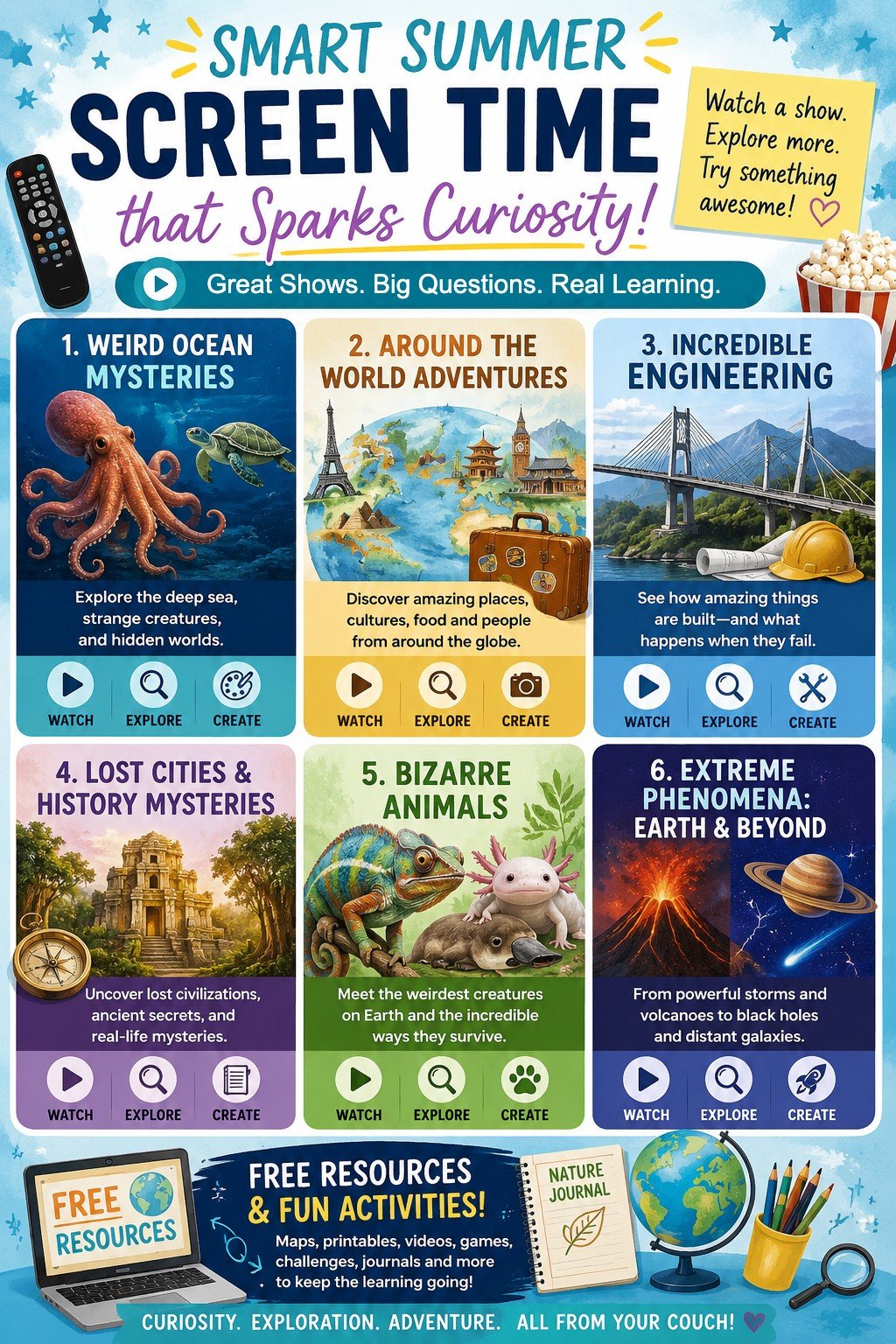 Smart Summer Screen Time: TV Shows That Inspire Learning