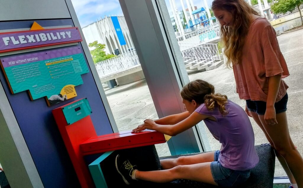human body flexibility exhibit