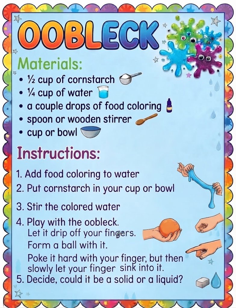 oobleck recipe